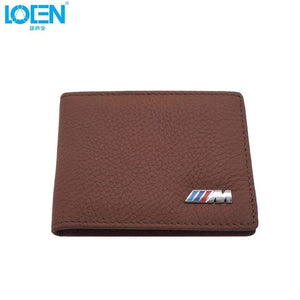 Planet Gates Genuine Leather Driver's License Bag For Audi Audi Kia Classical Wallet Purse Notecase Car M Logo Driver Licence Package For BMW