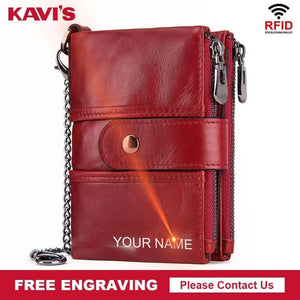 Planet Gates Genuine Leather Free Engraving Quality Wallet Women Crazy Horse Wallets Coin Purse Short Male Mini Money Bag Girls