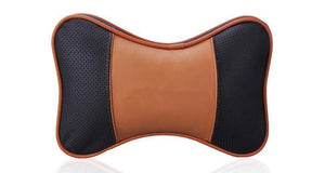 Planet Gates Genuine leather Head pillow Neck pillow Car styling for Volvo XC60 S60 V60 V40 XC90 S80 auto interior accessories