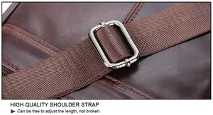 Planet Gates Genuine Leather Men Bag Casual Business Leather Mens Messenger Bag Vintage Men's Crossbody Bag bolsas male