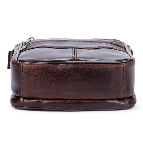 Planet Gates Genuine Leather Men Bag Casual Business Leather Mens Messenger Bag Vintage Men's Crossbody Bag bolsas male