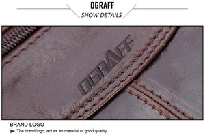 Planet Gates Genuine Leather Men Bag Casual Business Leather Mens Messenger Bag Vintage Men's Crossbody Bag bolsas male