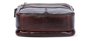 Planet Gates Genuine Leather Men Bag Casual Business Leather Mens Messenger Bag Vintage Men's Crossbody Bag bolsas male