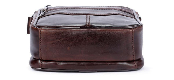 Planet Gates Genuine Leather Men Bag Casual Business Leather Mens Messenger Bag Vintage Men's Crossbody Bag bolsas male