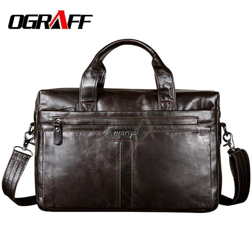 Planet Gates Genuine leather Men Bag Handbags Briefcases Shoulder Bags Laptop Tote bag men Crossbody Messenger Bags Handbags designer