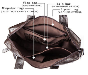 Planet Gates Genuine leather Men Bag Handbags Briefcases Shoulder Bags Laptop Tote bag men Crossbody Messenger Bags Handbags designer