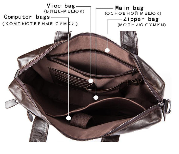 Planet Gates Genuine leather Men Bag Handbags Briefcases Shoulder Bags Laptop Tote bag men Crossbody Messenger Bags Handbags designer