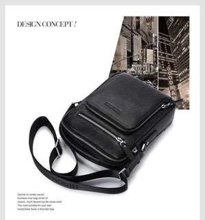 Planet Gates Genuine Leather Men's Bag Business  Shoulder Crossbody Bag Christmas Gift designer handbags high quality N2333-1&2