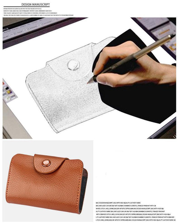 Planet Gates Genuine Leather Men Wallet ID Credit Card Holder Wallets Male Small Coin Purse Women Money Bag Vallet Mini Walet