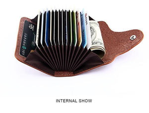 Planet Gates Genuine Leather Men Wallet ID Credit Card Holder Wallets Male Small Coin Purse Women Money Bag Vallet Mini Walet
