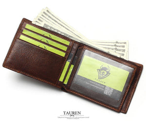 Planet Gates Genuine Leather Men Wallets Coin Pocket Zipper Men's Leather Wallet With Coin Purse Portfolio Cartera