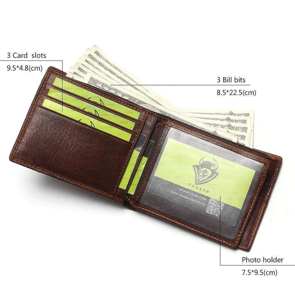 Planet Gates Genuine Leather Men Wallets Coin Pocket Zipper Men's Leather Wallet With Coin Purse Portfolio Cartera