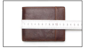 Planet Gates Genuine Leather Men Wallets Coin Pocket Zipper Men's Leather Wallet With Coin Purse Portfolio Cartera