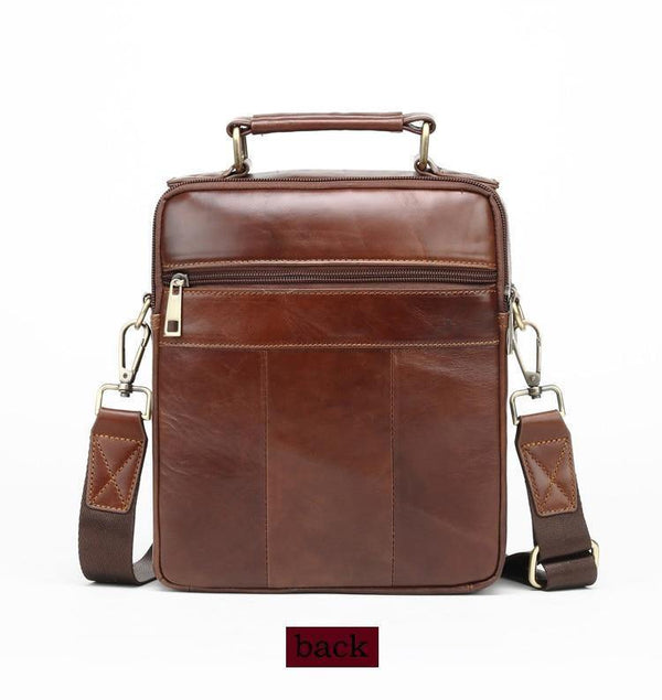 Planet Gates Genuine Leather Messenger bags for men Shoulder Bag Business Briefcase Crossbody Bag Male Totes Purse iPad Handbags