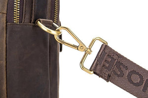 Planet Gates Genuine Leather Vintage Men Bag Handbag Business Casual  Men's Travel Laptop Bag Shoulder Bags Tote Briefcase