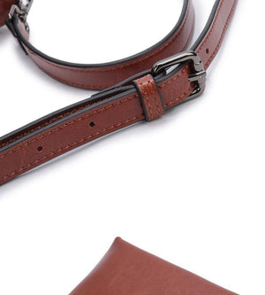 Planet Gates Genuine Leather Women Crossbody Bag Fashion Tassel Messenger Bag Simple Design Small Female Shoulder Bag Women Purse