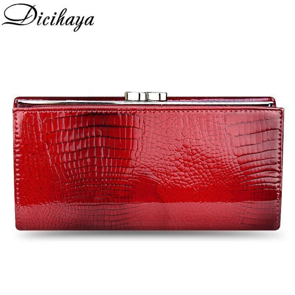 Planet Gates Genuine Leather Women Wallet Multifunction Womens Clutch Wallets Brand Purses Femme Billetera Card Holder Phone Bag