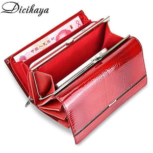 Planet Gates Genuine Leather Women Wallet Multifunction Womens Clutch Wallets Brand Purses Femme Billetera Card Holder Phone Bag