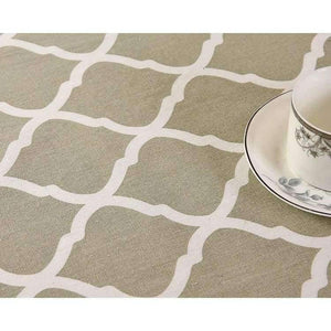 Planet Gates Geometric Table Cloth Round Tablecloth Nappe Table Cover Party Wedding Table Cloth for Home Table Decoration Mantel Home Textile