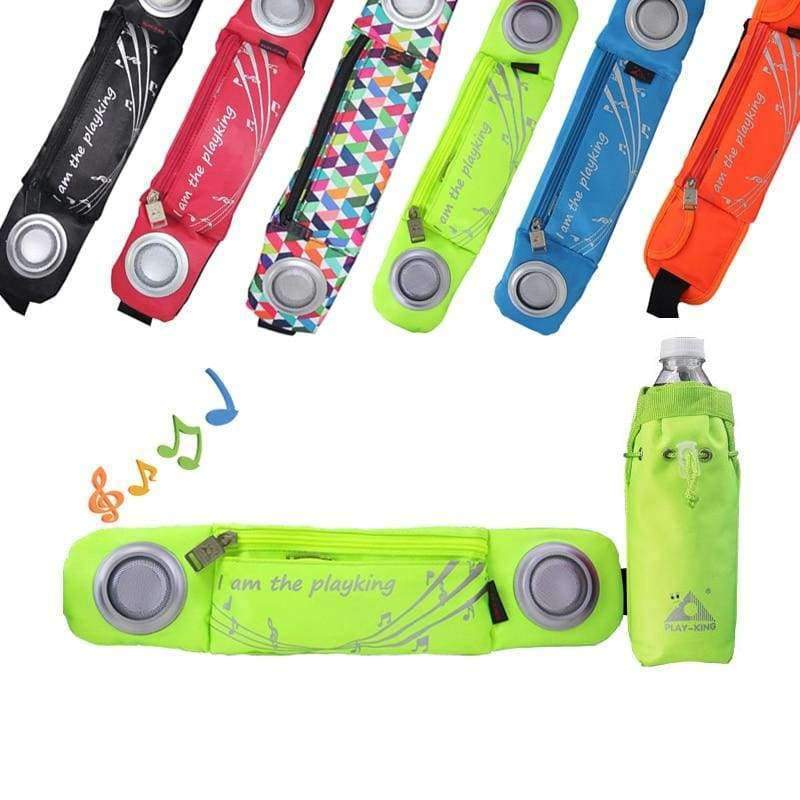 Planet Gates Geometry Waterproof Running Waist Bag Sport Pack Water Bottle Jogging Running Belt Bag Mobile Phone  Music Women Men Accessories