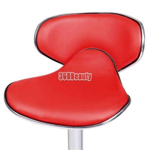 Planet Gates Germany / Black Homdox 1 Pair 360 Degree Swivel Bar Chair Faux Leather Kitchen Breakfast Bar Stool Chrome Base Adjustable Lift Chair N25A*