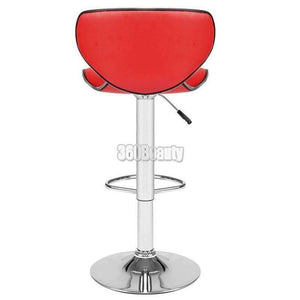 Planet Gates Germany / Black Homdox 1 Pair 360 Degree Swivel Bar Chair Faux Leather Kitchen Breakfast Bar Stool Chrome Base Adjustable Lift Chair N25A*