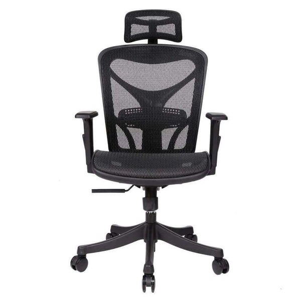 Planet Gates Germany / Black Homdox Offical Chair Adjustable High Mesh Executive Office Computer Desk Ergonomic Chair Lift Swivel Chair N25A