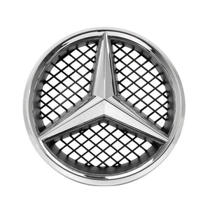 Planet Gates Germany Car LED Light Front Grille Star Logo Emblem Badge for Mercedes Benz Hood Ornament Emblem Size 19 cm/7.48 inch snap-in
