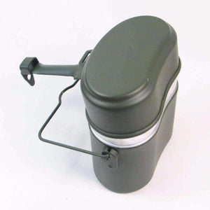 Planet Gates Germany Military Green 3pcs in 1 Camping Cookware Cook Set Hiking Survival Bento Lunch Boxes Pot/Bowl