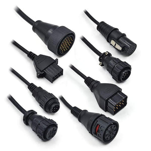 Planet Gates Germany / Truck cables Truck cables full set 8 for cdp tcs pro plus / multidiag pro / MVD OBDII diagnostic tool OBD 2 scanner truck leads