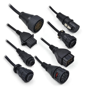 Planet Gates Germany / Truck cables Truck cables full set 8 for cdp tcs pro plus / multidiag pro / MVD OBDII diagnostic tool OBD 2 scanner truck leads