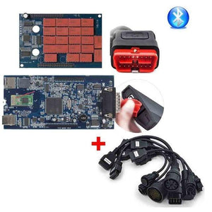 Planet Gates Germany / with old CDP TCS Truck cables full set 8 for cdp tcs pro plus / multidiag pro / MVD OBDII diagnostic tool OBD 2 scanner truck leads