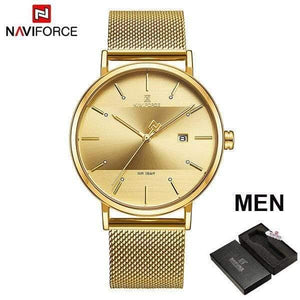 Planet Gates GG-MEN BOX Lover's Watches for Men and Women Fashion Simple Quartz Wristwatch waterproof Date Clock Luxury Couple Watch gift 2019