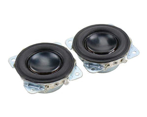 Planet Gates GHXAMP 1.5 Inch 40mm Full Range Speaker 4Ohm 5W Neodymium Bluetooth Speaker Aluminum Basin Repair Audio Driver Diy 2pc
