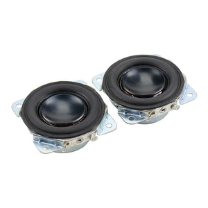 Planet Gates GHXAMP 1.5 Inch 40mm Full Range Speaker 4Ohm 5W Neodymium Bluetooth Speaker Aluminum Basin Repair Audio Driver Diy 2pc