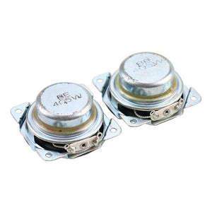 Planet Gates GHXAMP 1.5 Inch 40mm Full Range Speaker 4Ohm 5W Neodymium Bluetooth Speaker Aluminum Basin Repair Audio Driver Diy 2pc