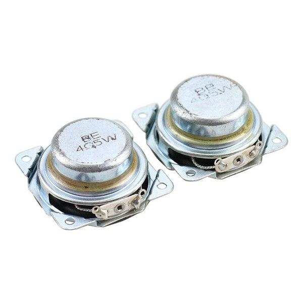 Planet Gates GHXAMP 1.5 Inch 40mm Full Range Speaker 4Ohm 5W Neodymium Bluetooth Speaker Aluminum Basin Repair Audio Driver Diy 2pc