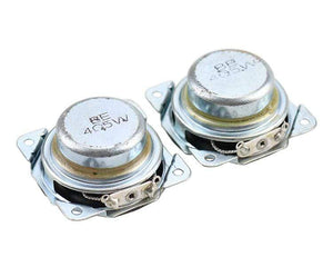 Planet Gates GHXAMP 1.5 Inch 40mm Full Range Speaker 4Ohm 5W Neodymium Bluetooth Speaker Aluminum Basin Repair Audio Driver Diy 2pc