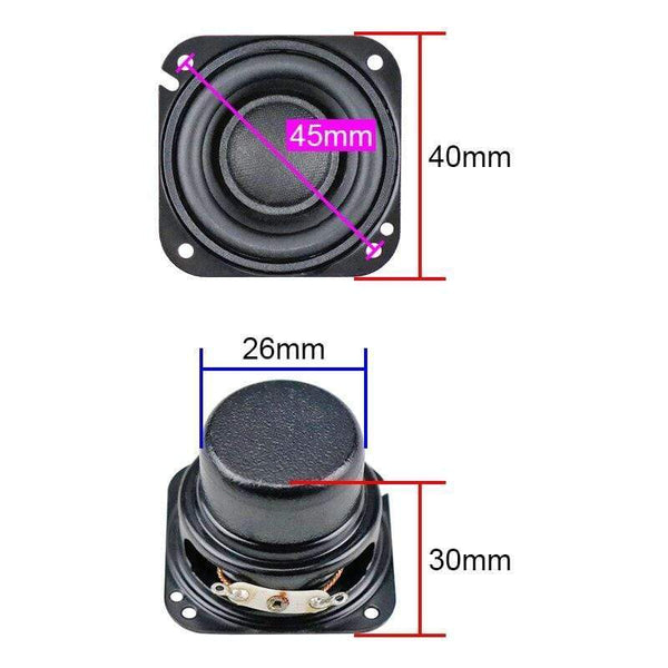 Planet Gates GHXAMP 1.5 Inch 40mm Neodymium Speaker Full Range Loudspeaker Driver 4OHM 10W For High-end Audio Unit