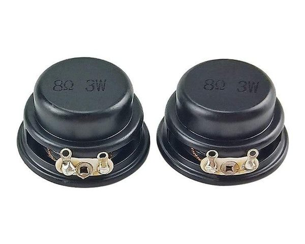 Planet Gates GHXAMP 1 Inch 31mm Full Range Speaker 8Ohm 3W Aluminum Film Rubber Edge Full Range Driver For Audio Parts Diy