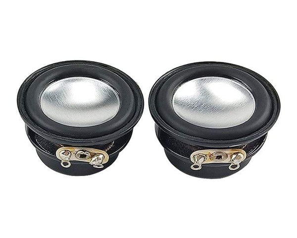 Planet Gates GHXAMP 1 Inch 31mm Full Range Speaker 8Ohm 3W Aluminum Film Rubber Edge Full Range Driver For Audio Parts Diy
