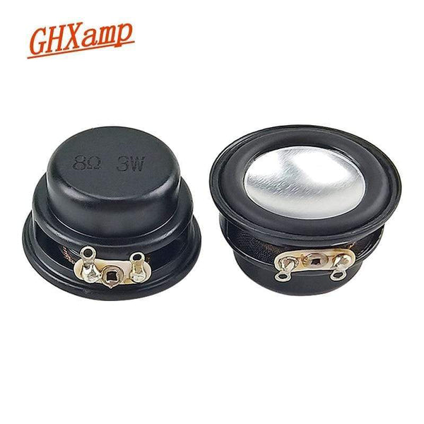Planet Gates GHXAMP 1 Inch 31mm Full Range Speaker 8Ohm 3W Aluminum Film Rubber Edge Full Range Driver For Audio Parts Diy