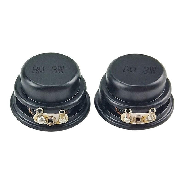 Planet Gates GHXAMP 1 Inch 31mm Full Range Speaker 8Ohm 3W Aluminum Film Rubber Edge Full Range Driver For Audio Parts Diy