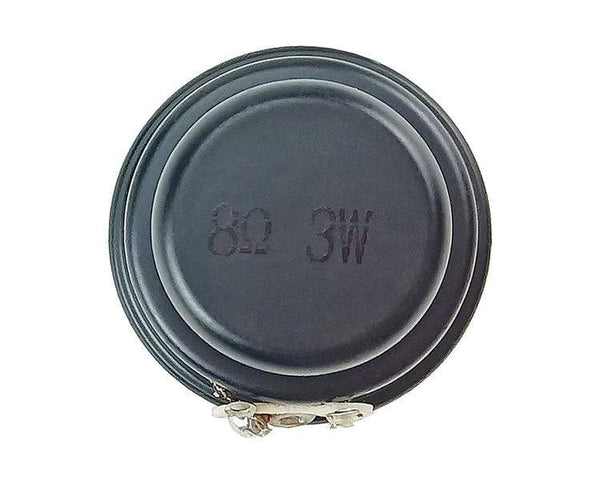 Planet Gates GHXAMP 1 Inch 31mm Full Range Speaker 8Ohm 3W Aluminum Film Rubber Edge Full Range Driver For Audio Parts Diy