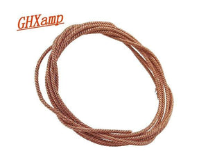 Planet Gates GHXAMP 1M Subwoofer Speaker Lead Wire Braided Copper Wire For 5" 6.5" 8" 10"Inch Woofer PA Speaker Voice Coil Repair