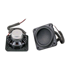 Planet Gates GHXAMP 2.25 Inch Full Range Speaker Neodymium Loudspeaker Unit 4OHM 20W Full Frequency Audio Driver Large Stroke ABS Frame 2PCS