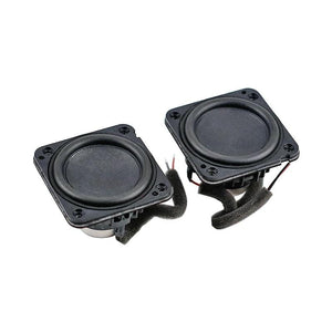 Planet Gates GHXAMP 2.25 Inch Full Range Speaker Neodymium Loudspeaker Unit 4OHM 20W Full Frequency Audio Driver Large Stroke ABS Frame 2PCS