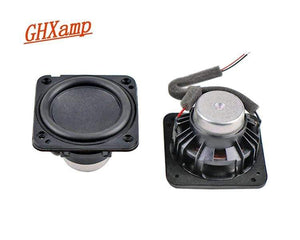 Planet Gates GHXAMP 2.25 Inch Full Range Speaker Neodymium Loudspeaker Unit 4OHM 20W Full Frequency Audio Driver Large Stroke ABS Frame 2PCS