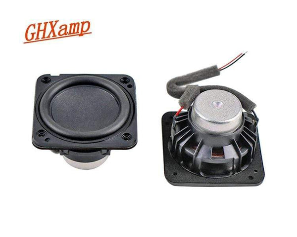 Planet Gates GHXAMP 2.25 Inch Full Range Speaker Neodymium Loudspeaker Unit 4OHM 20W Full Frequency Audio Driver Large Stroke ABS Frame 2PCS