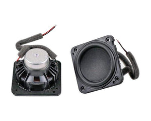 Planet Gates GHXAMP 2.25 Inch Full Range Speaker Neodymium Loudspeaker Unit 4OHM 20W Full Frequency Audio Driver Large Stroke ABS Frame 2PCS